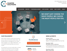 Tablet Screenshot of chartersolutions.com